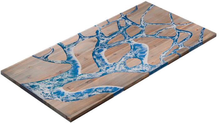 The Artisan Epoxy Resin Table (72" x 38")