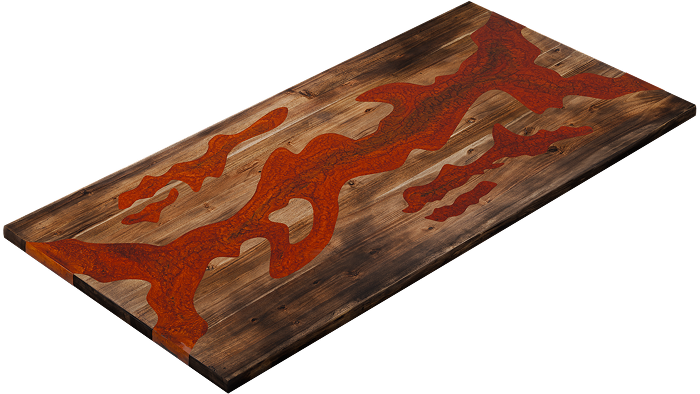 The Artisan Epoxy Resin Table (72" x 38")