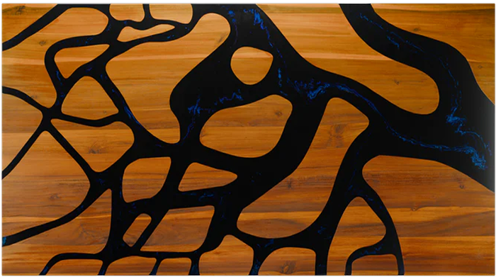 The Artisan Epoxy Resin Table (72" x 38")