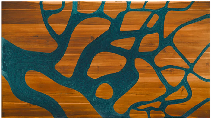 The Artisan Epoxy Resin Table (72" x 38")