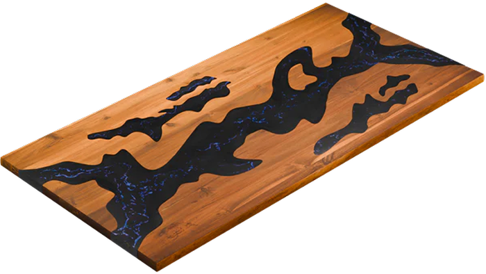 The Artisan Epoxy Resin Table (72" x 38")