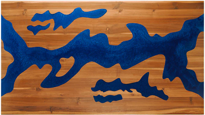 The Artisan Epoxy Resin Table (72" x 38")