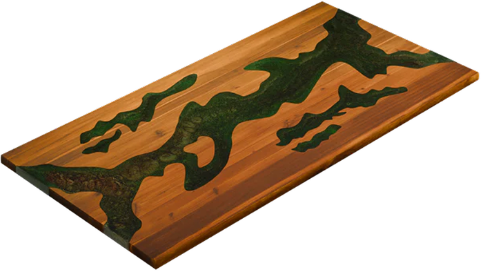 The Artisan Epoxy Resin Table (72" x 38")