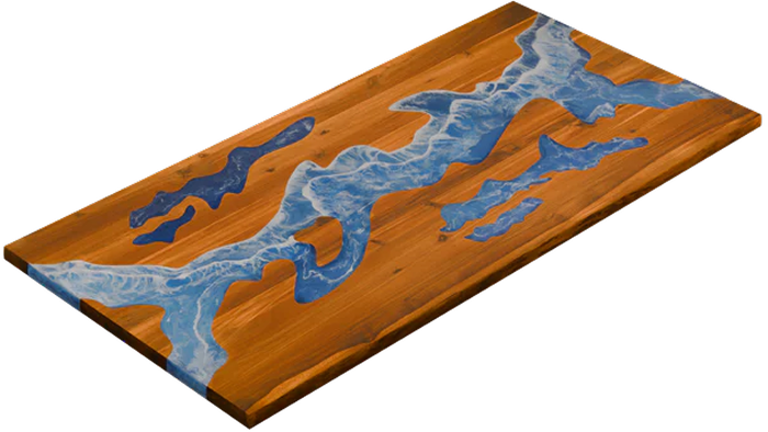 The Artisan Epoxy Resin Table (72" x 38")