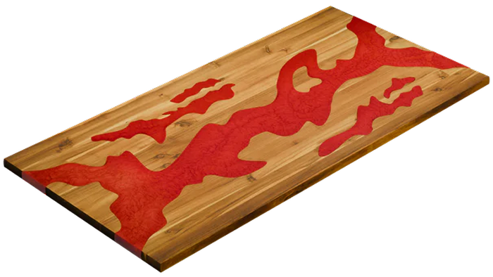The Artisan Epoxy Resin Table (72" x 38")