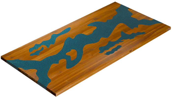 The Artisan Epoxy Resin Table (72" x 38")