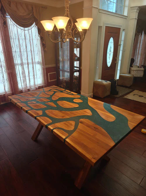 Best Epoxy Dining Table Styles for Modern Homes | Durable & Artistic Designs”