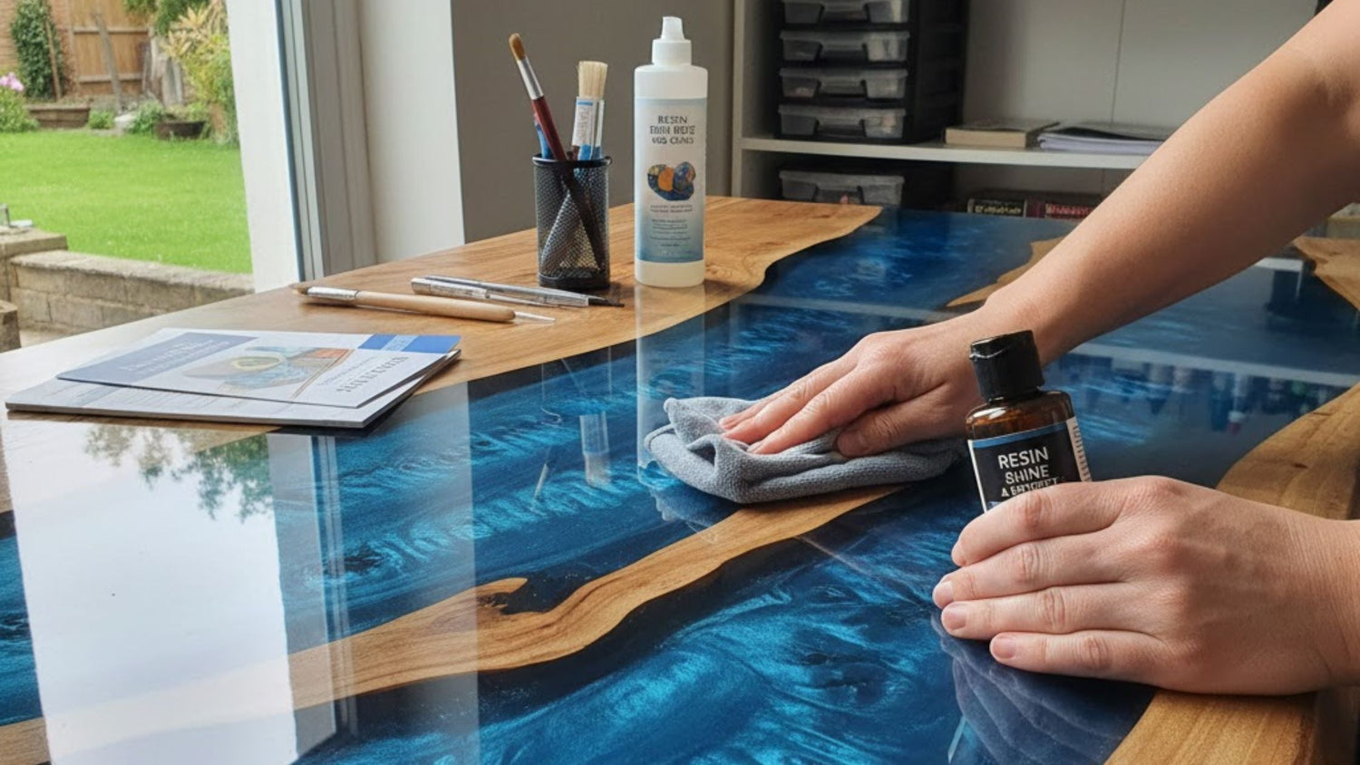 Maintain, Care Resin Desk