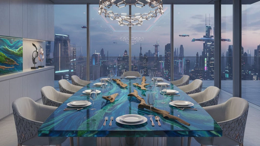 Resin Dining Tables: Modern Dining Room Trends 2026