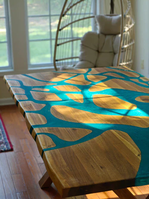 epoxy resin furniture recommended by interior designer.