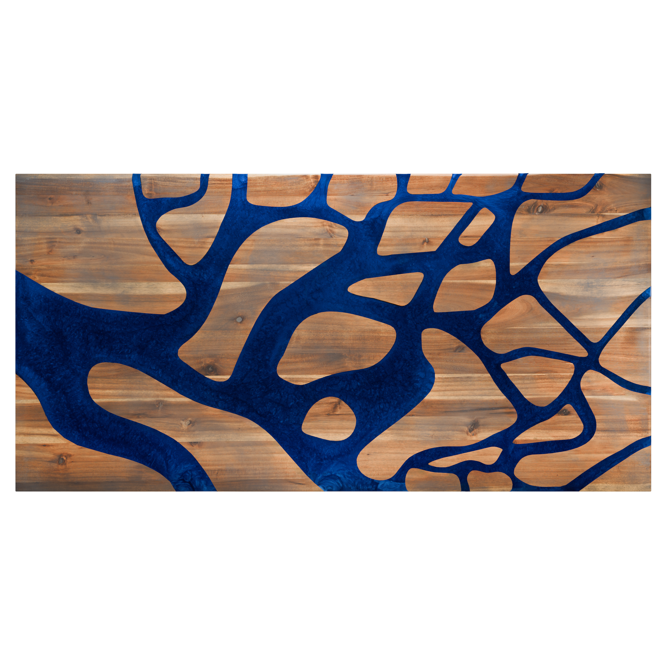 72" x 38" Artisan Epoxy Resin Table