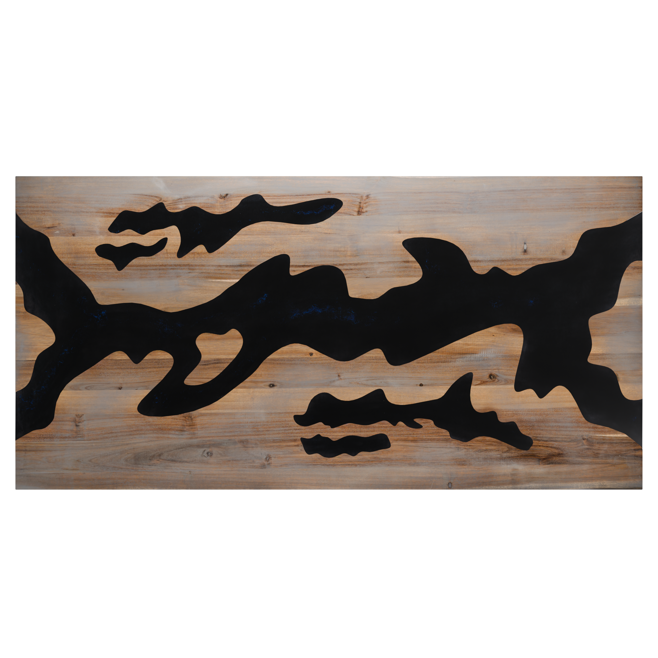 72" x 38" Artisan Epoxy Resin Table
