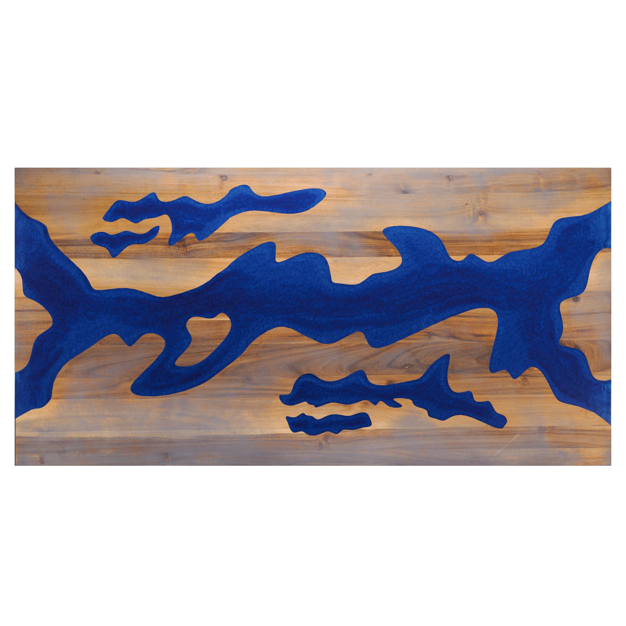 72" x 38" Artisan Epoxy Resin Table