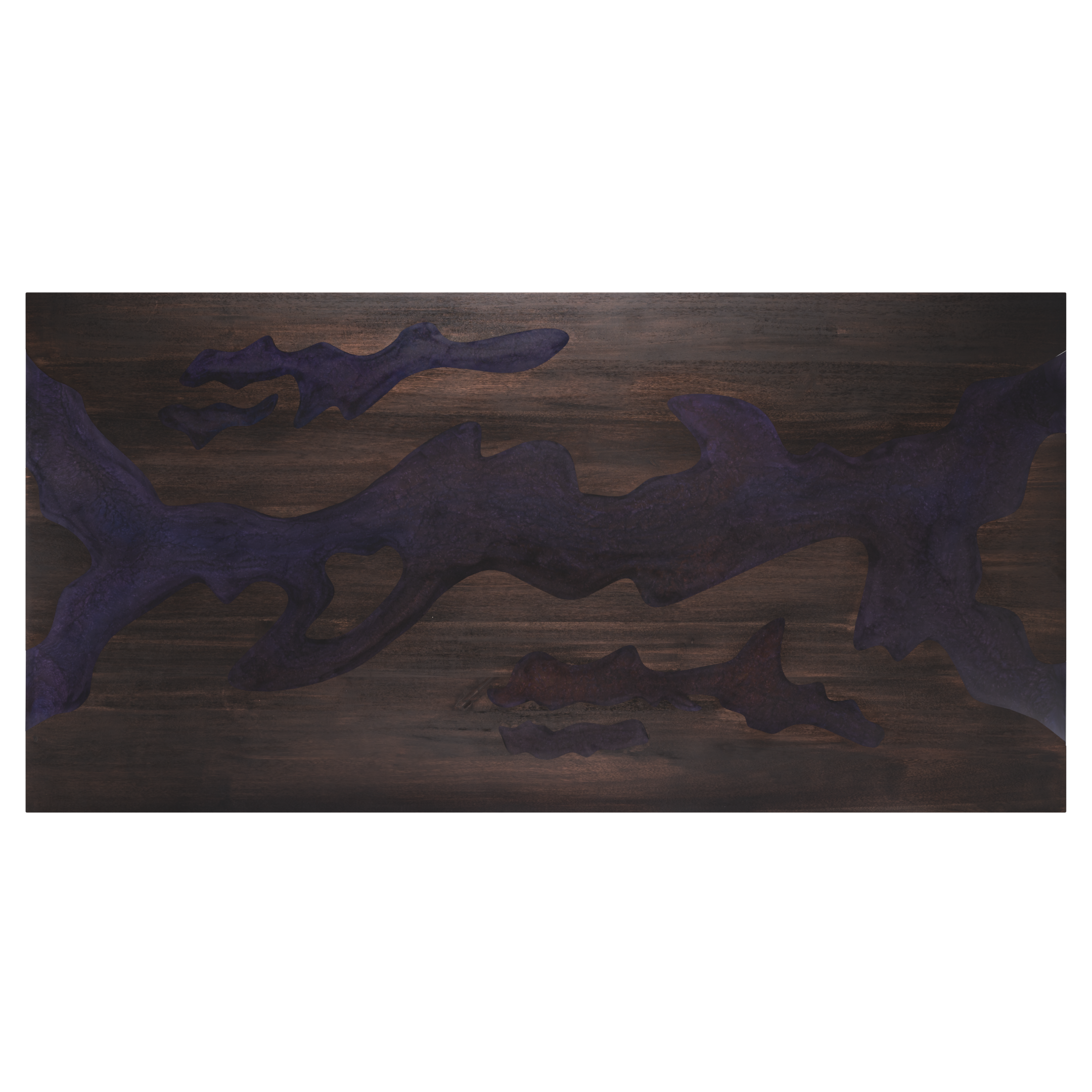 72" x 38" Artisan Epoxy Resin Table