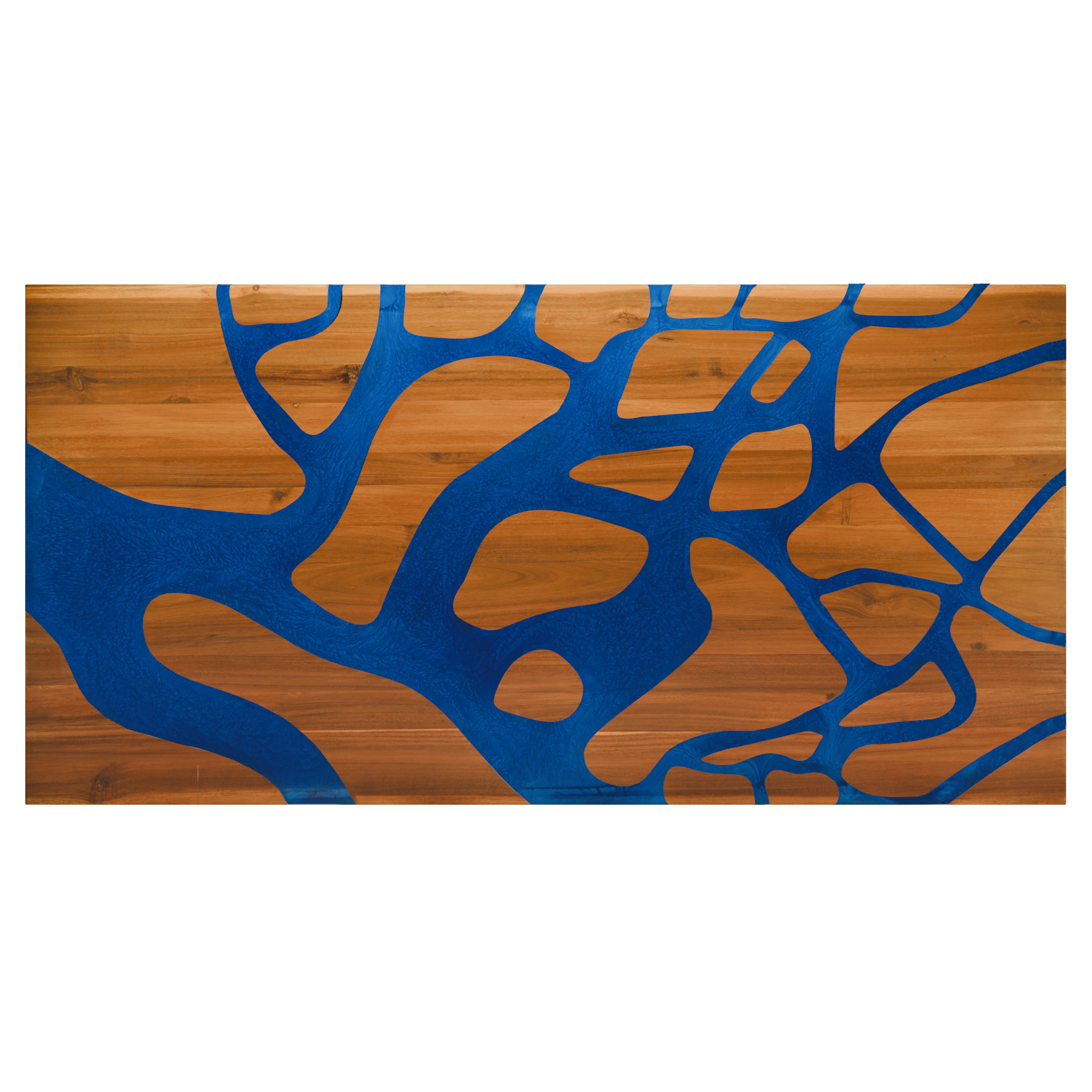72" x 38" Artisan Epoxy Resin Table