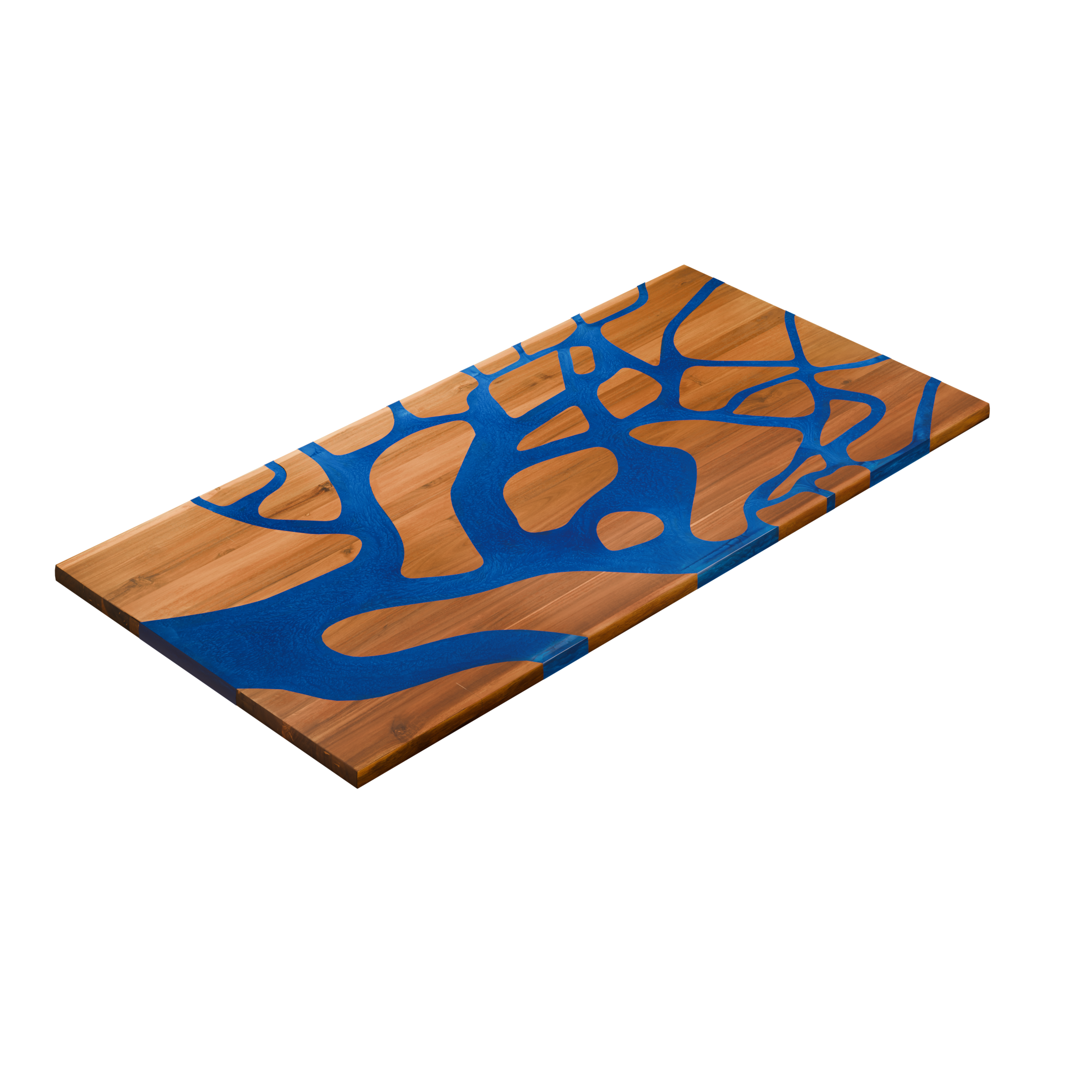 72" x 38" Artisan Epoxy Resin Table