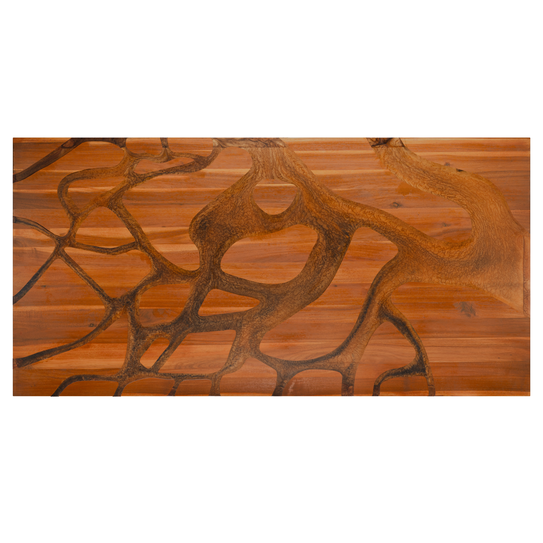 72" x 38" Artisan Epoxy Resin Table