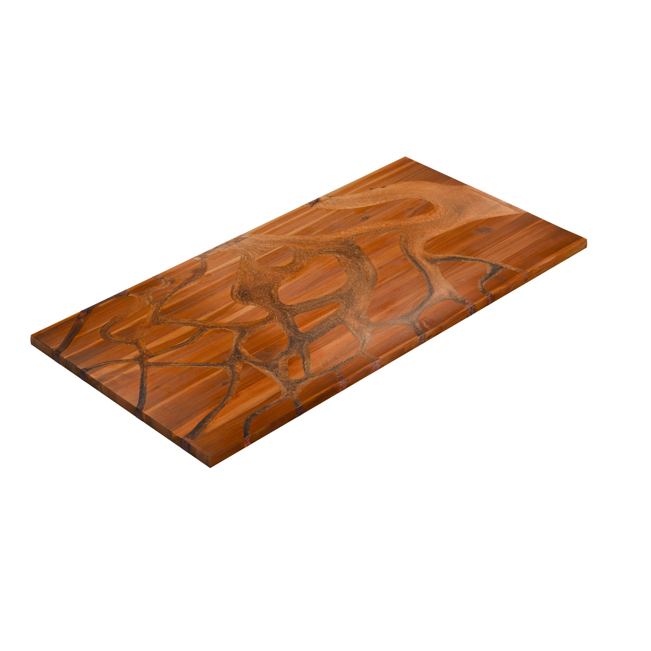 72" x 38" Artisan Epoxy Resin Table