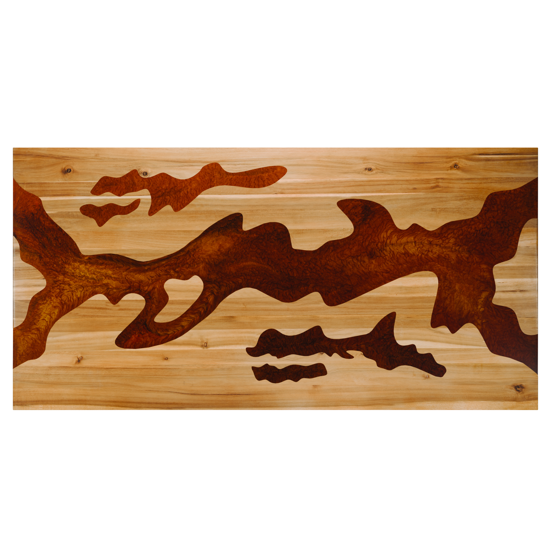 72" x 38" Artisan Epoxy Resin Table